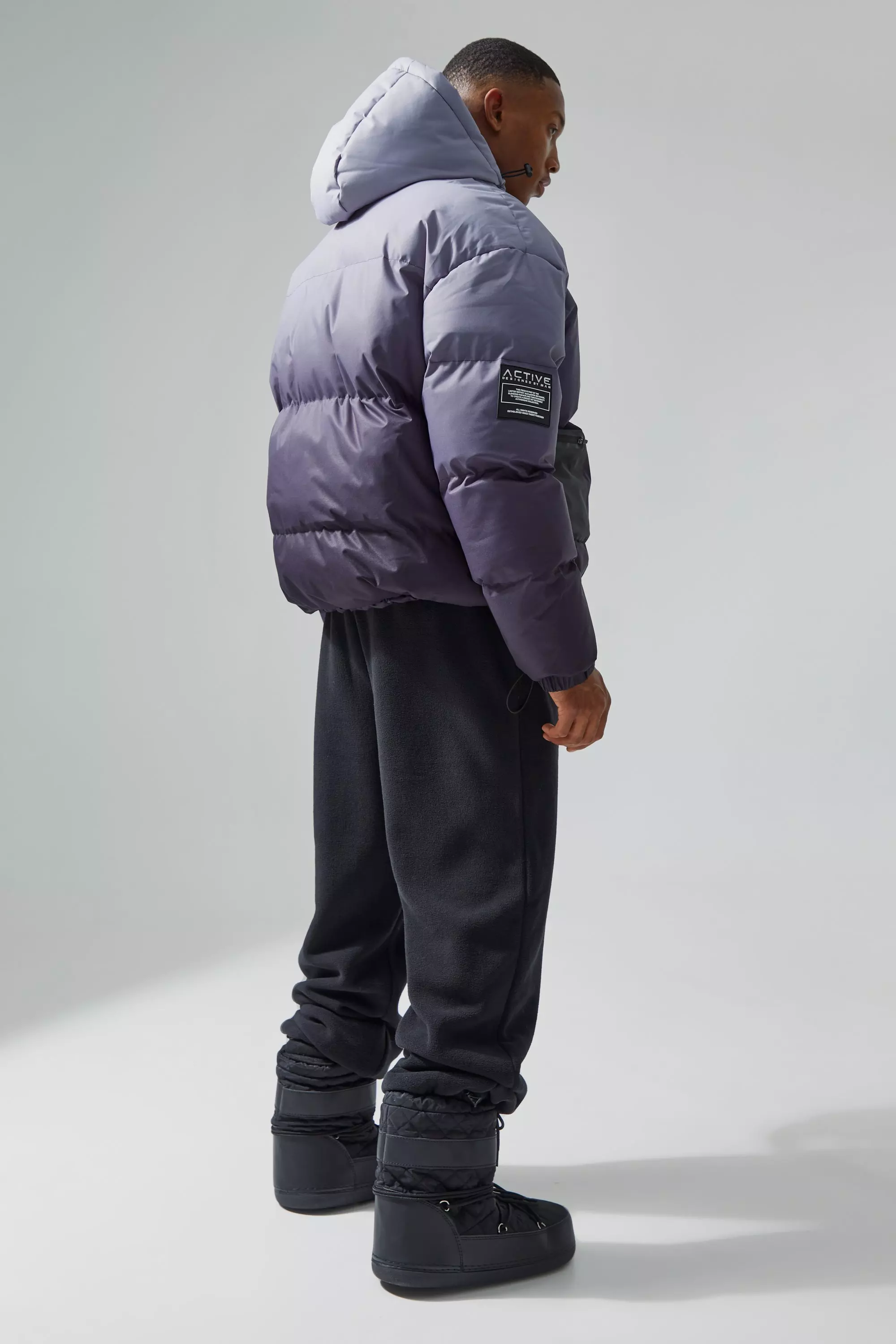 Ombre ski jacket sale
