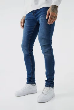 Tall Skinny Stretch Stacked Jeans Vintage blue