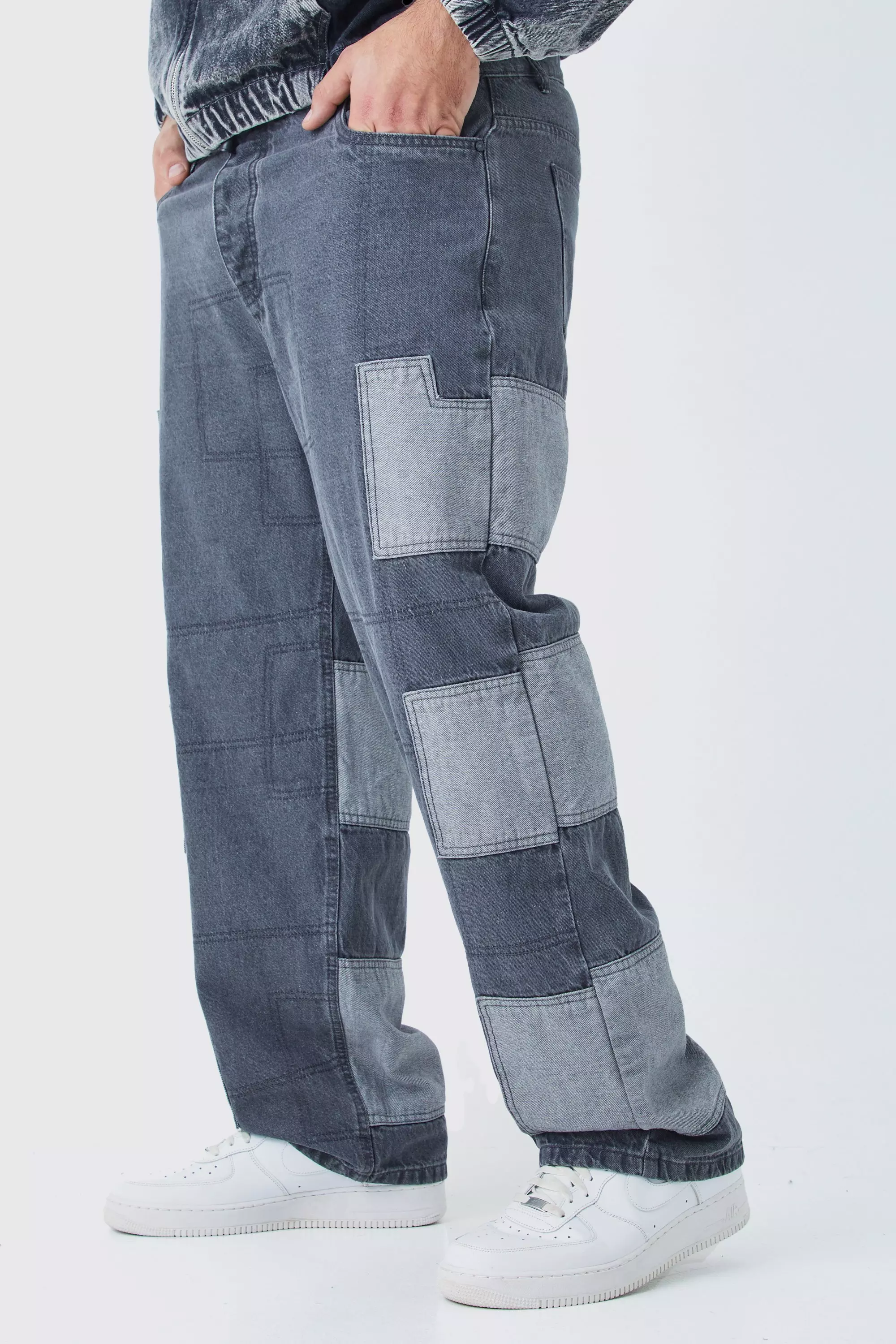 Buy Patchwork Cargo Pocket Stretch Twill Pant Men's Jeans & Pants from  Buyers Picks. Find Buyers Picks fashion & more at