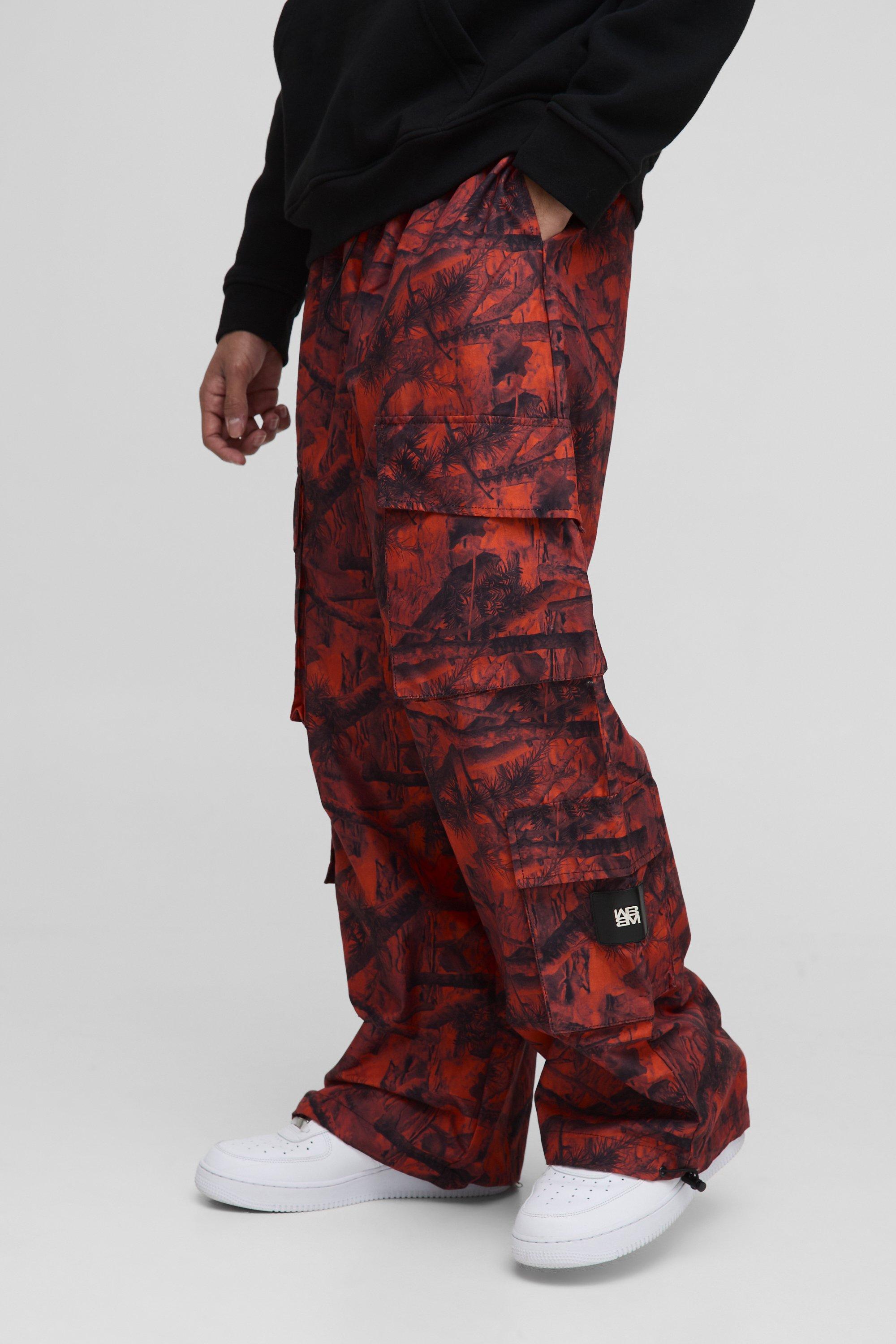 Men's Orange Pants | boohooMAN USA