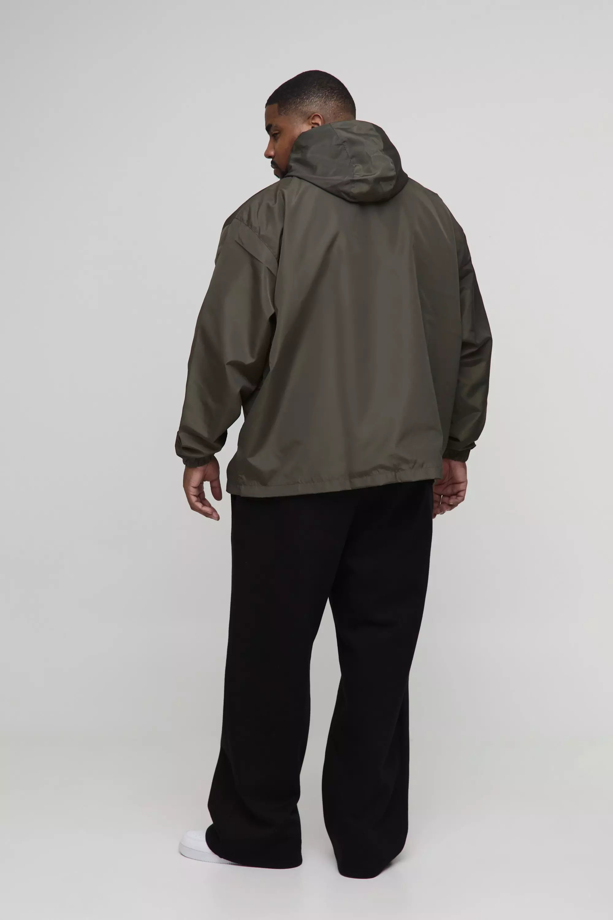 Tall Embroidered 1/4 Zip Tracksuit | boohooMAN USA