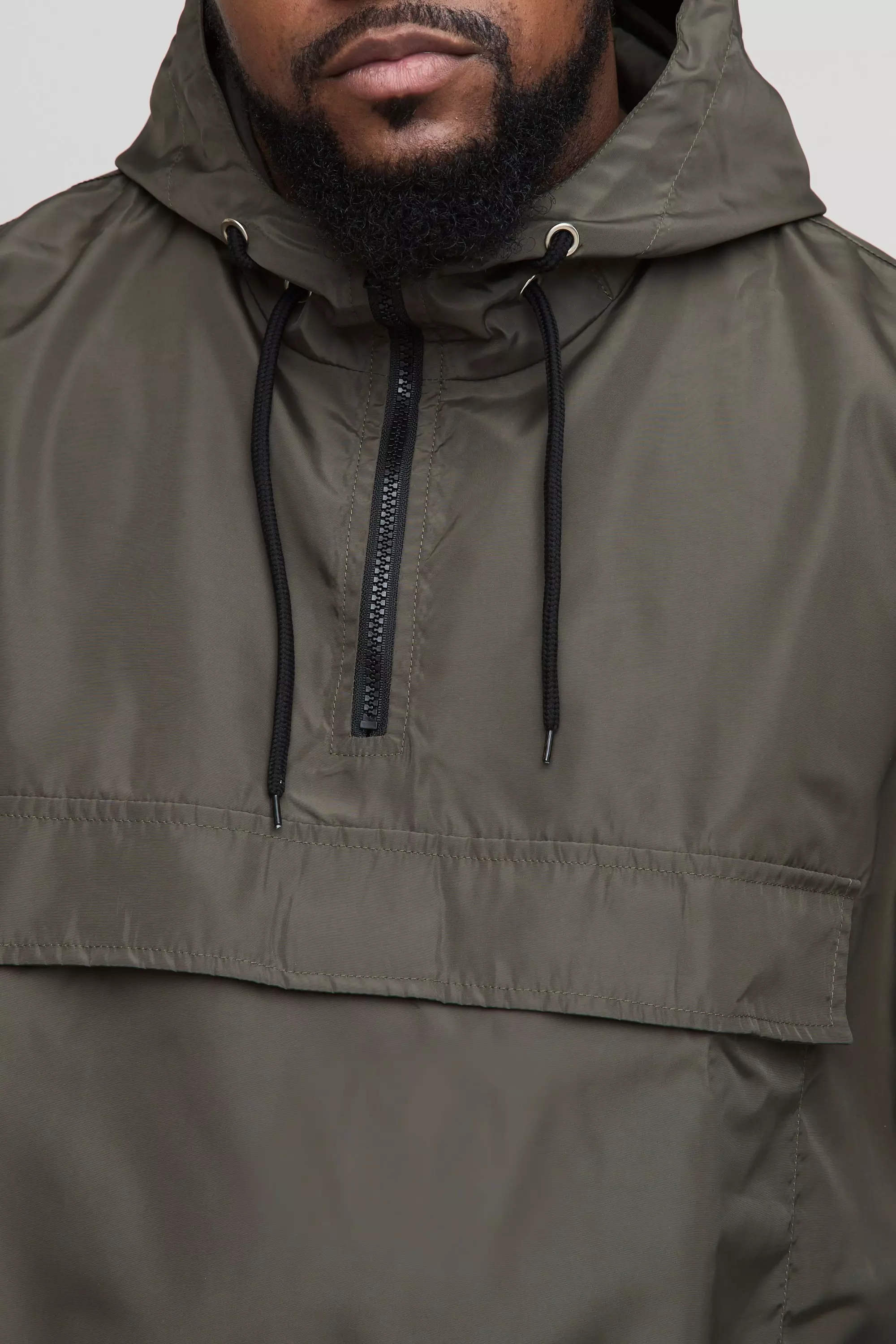 Tall Embroidered 1/4 Zip Tracksuit | boohooMAN USA