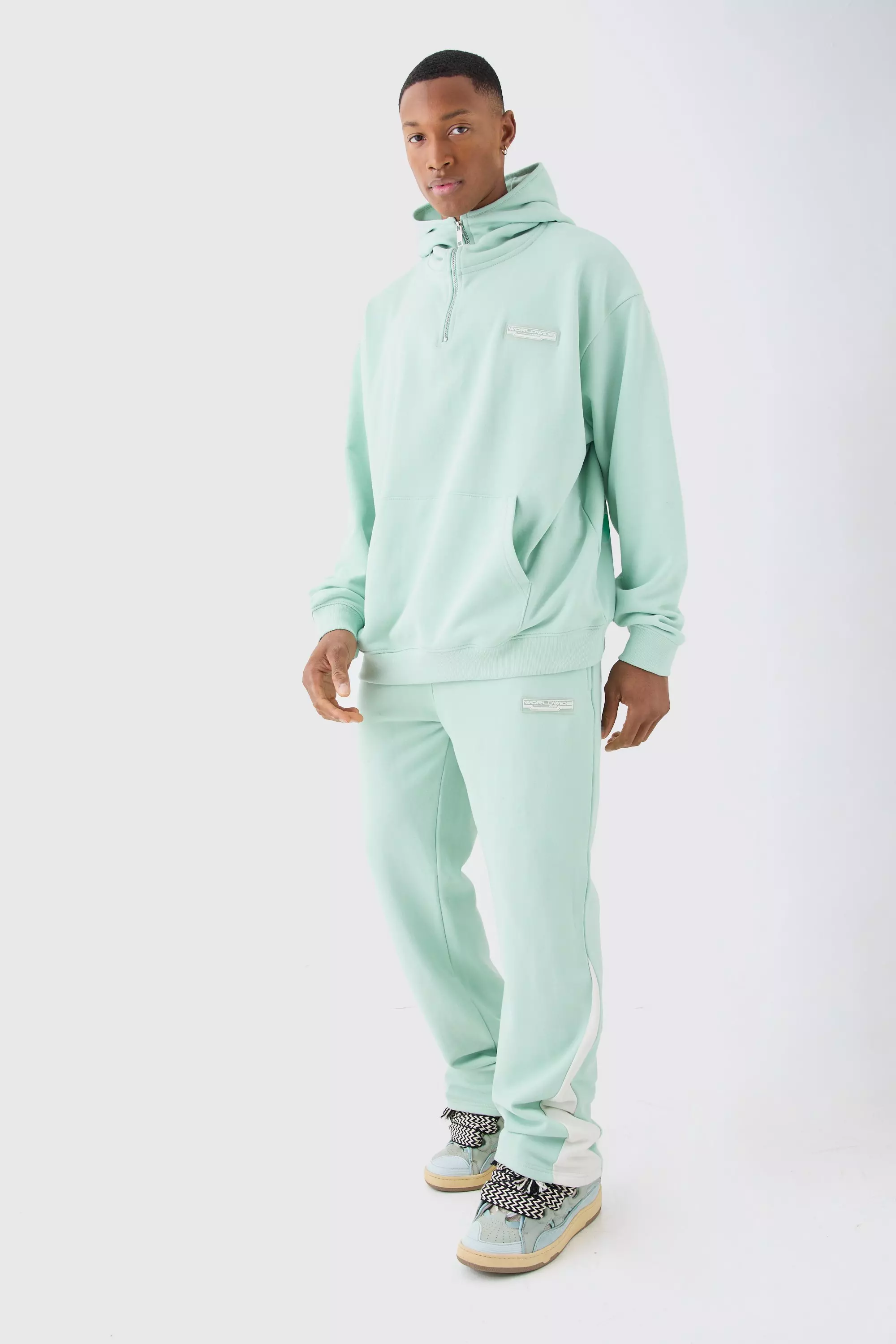 Mint green tracksuit hotsell