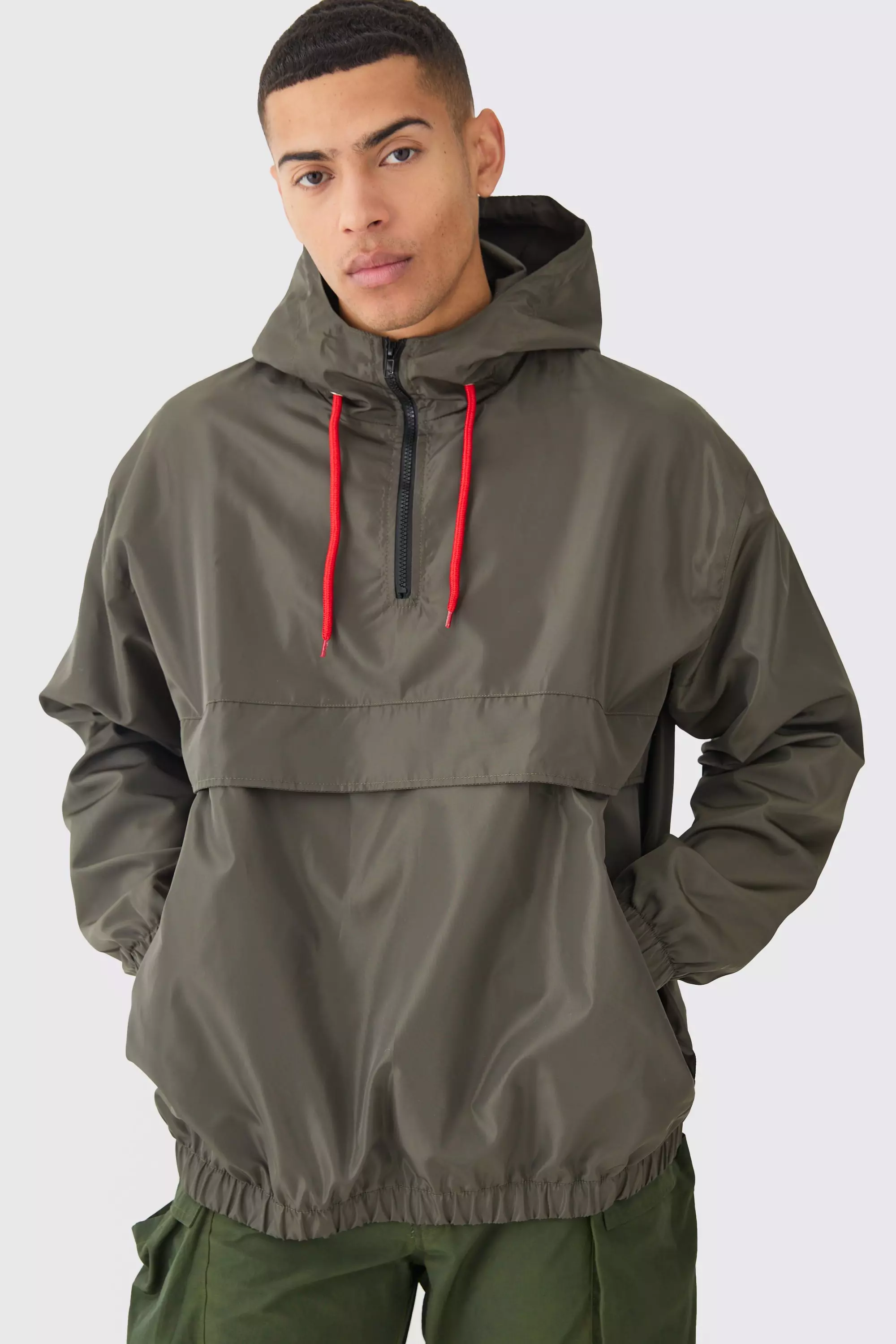 Half zip windcheater sale