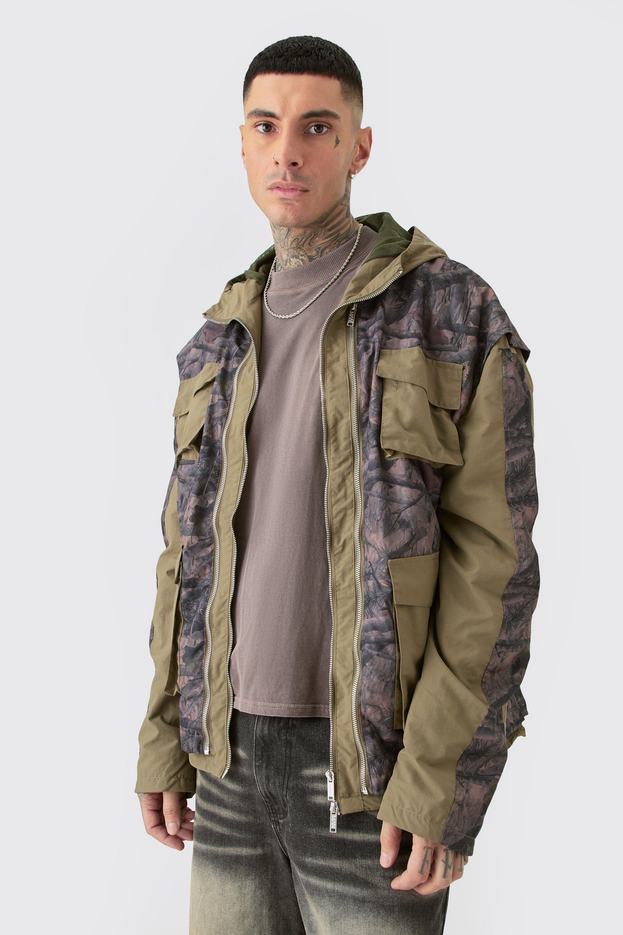 Bogart Man Designer Camo Jacket