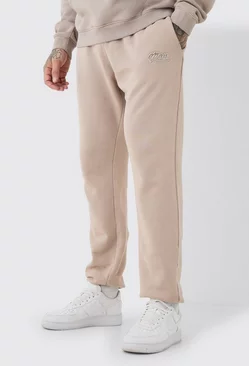 Tall Man Core Fit Acid Wash Jogger Taupe