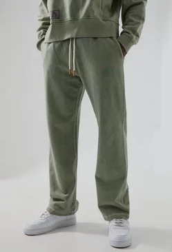 Man Active Relaxed Washed Rest Day Jogger Sage
