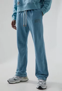 Blue Man Active Relaxed Washed Rest Day Jogger