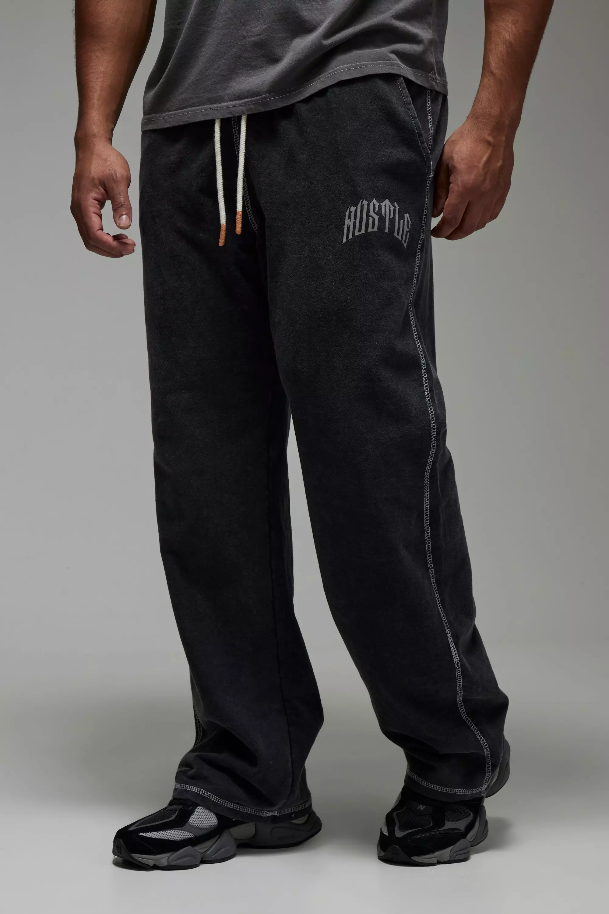 Boohooman sweatpants discount