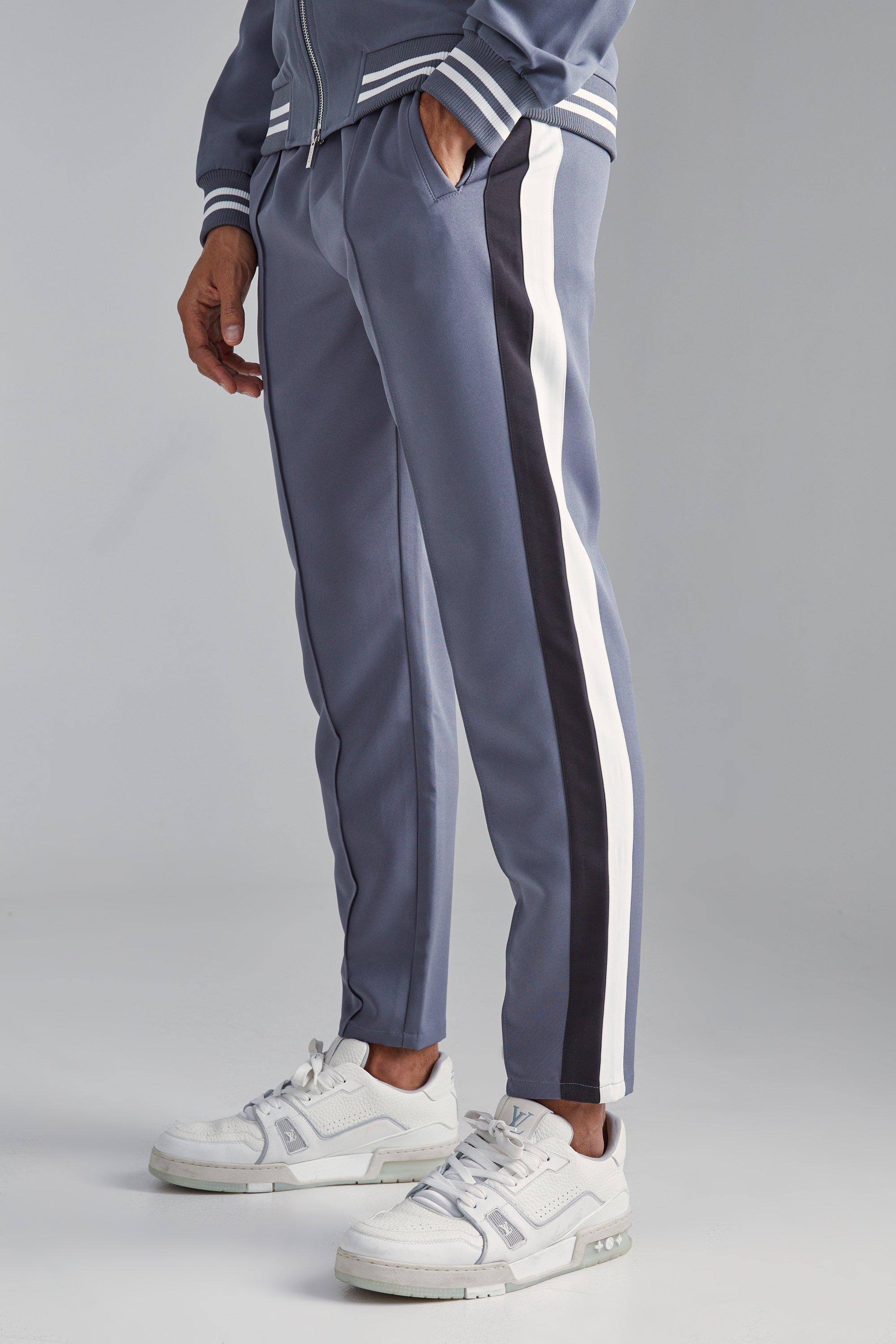 adidas Originals varsity Adibreak trousers in white