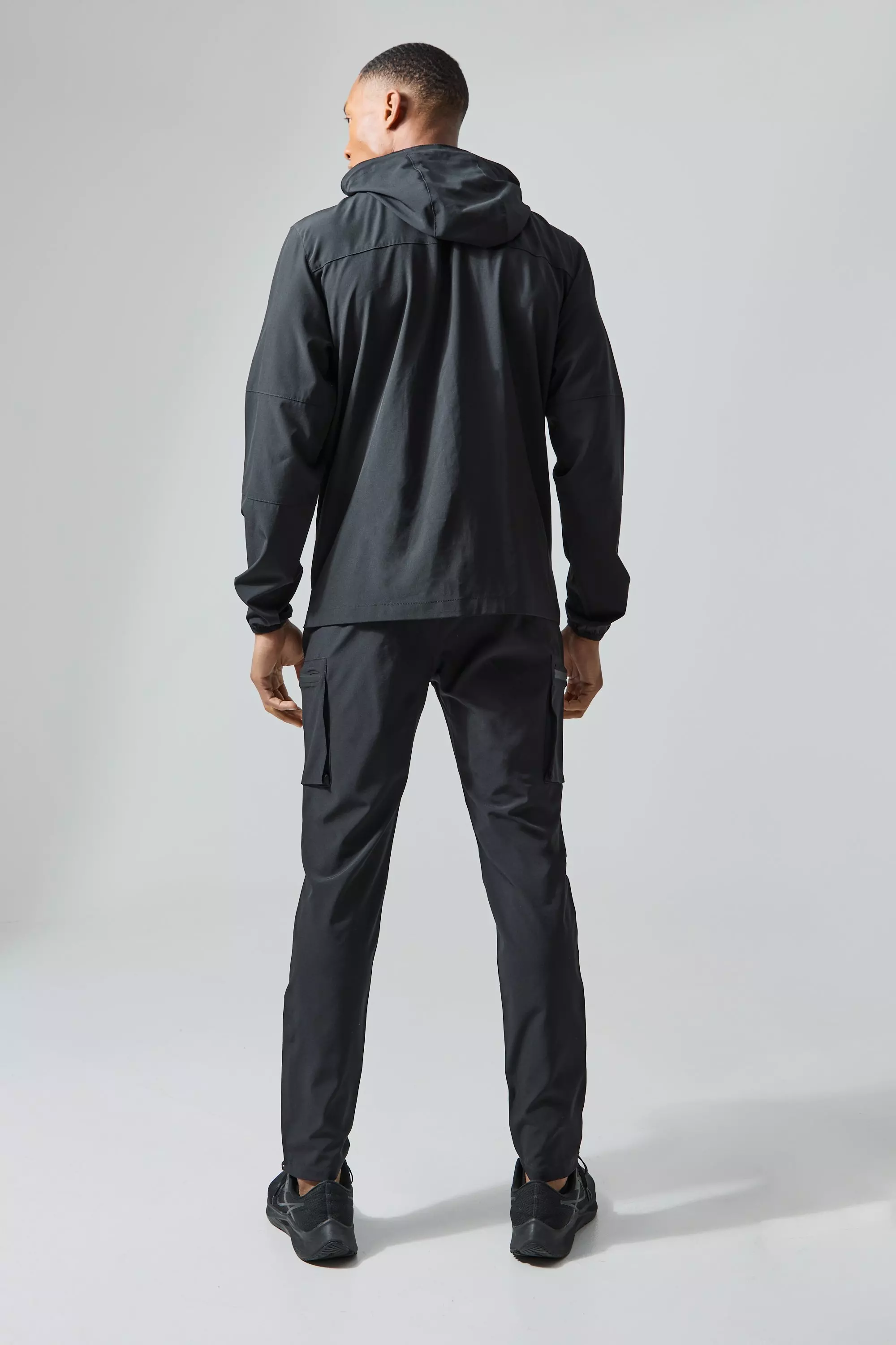 Black Man Active Cargo Joggingbroek alternatieve afbeelding