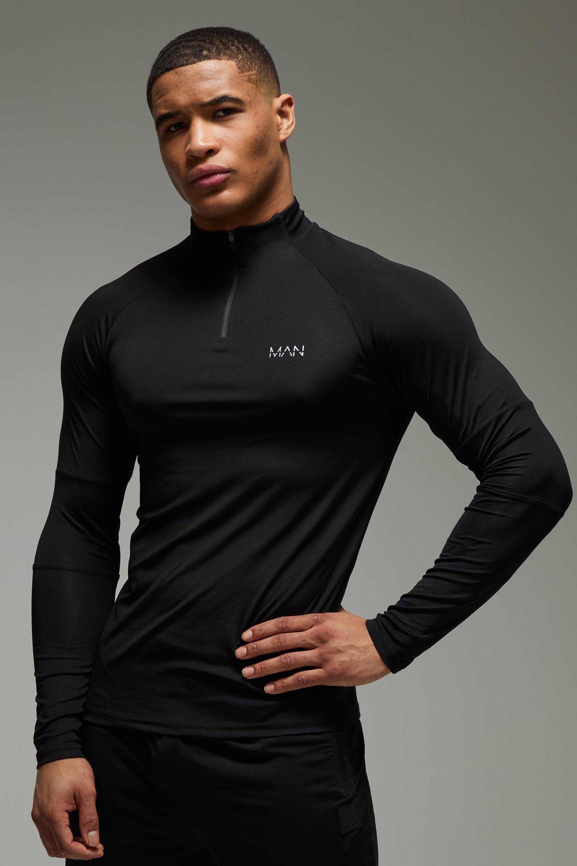 BOOMCOOL Men's Workout Clothes Gym Clothes Running Outfit Compression Pants  Shirt Top Long Sleeve Jacket : : Clothing, Shoes & Accessories