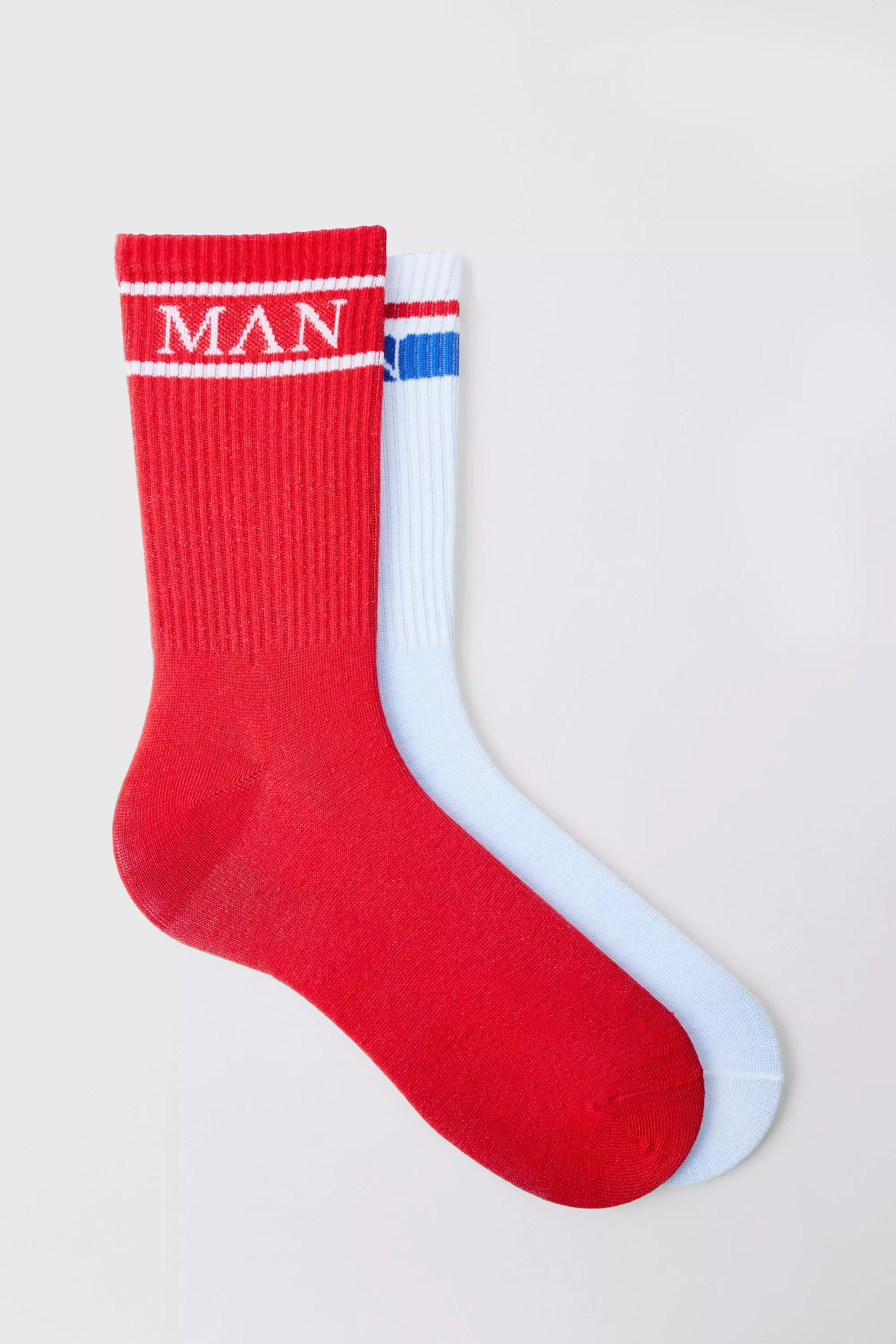 Multi 2 Pack Original Man Sports Stripe Socks