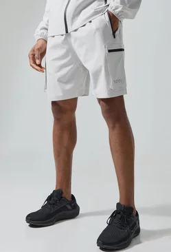 Grey Man Active Cargo Shorts