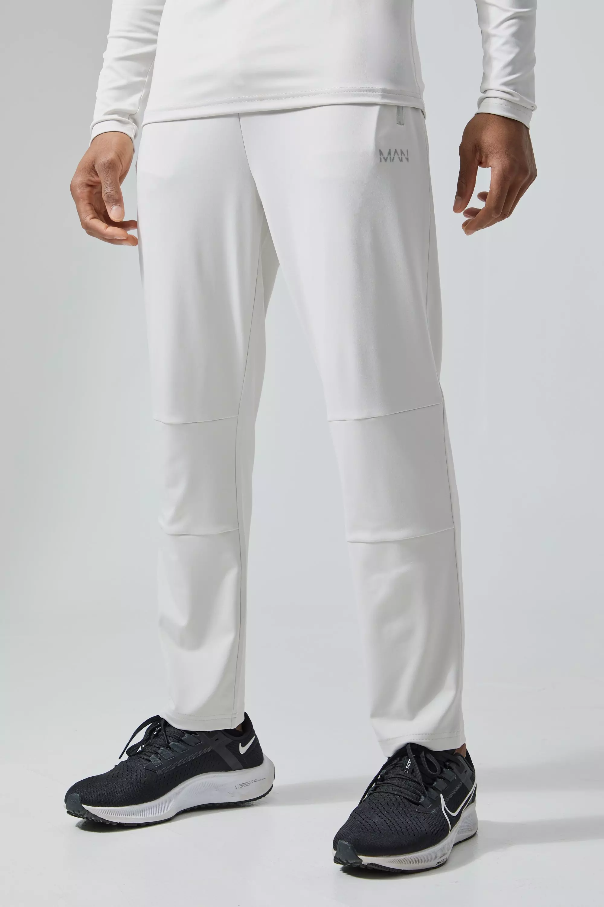 Man Active Stretch Sweatpants Light grey