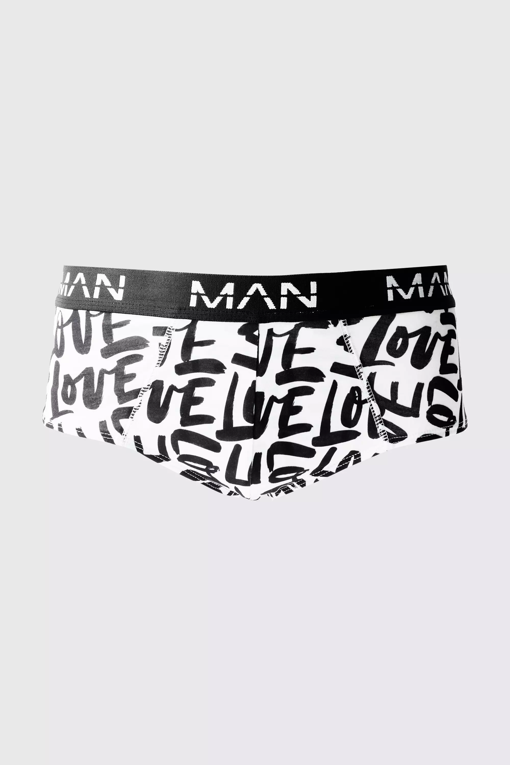 Man Love Printed Briefs Multi