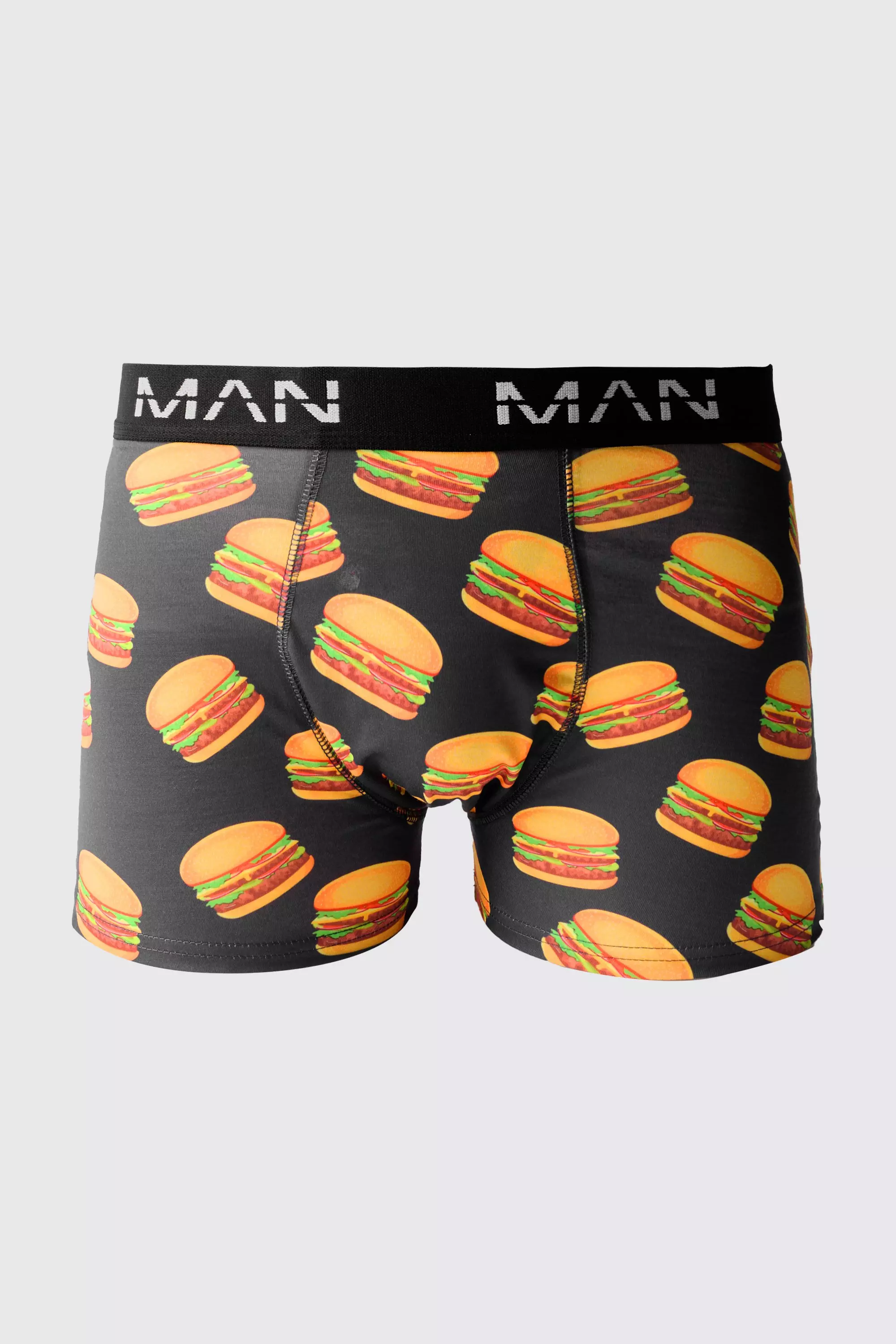 Burger Printed Boxers Multi