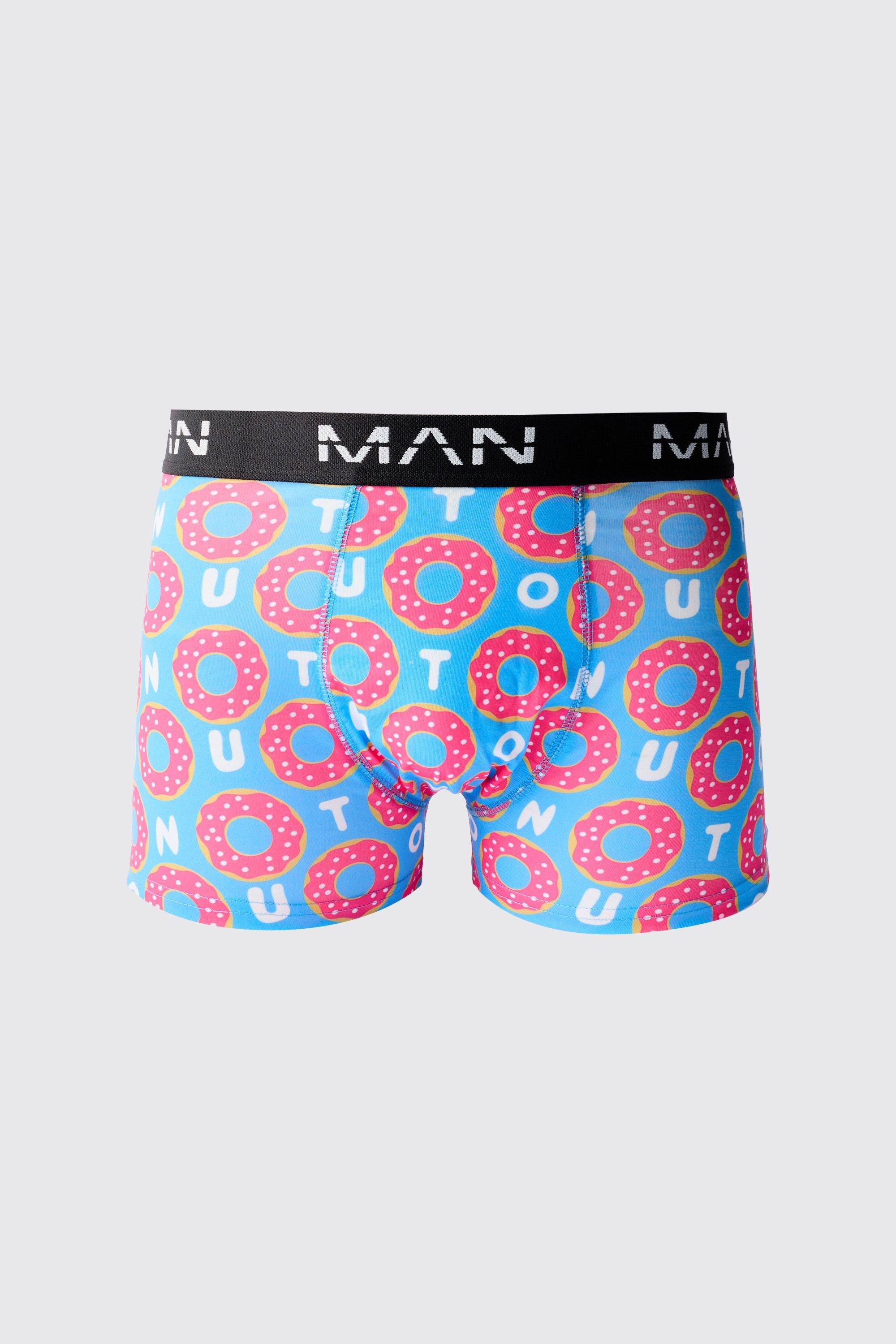 Man Dollar Bills Printed Boxers