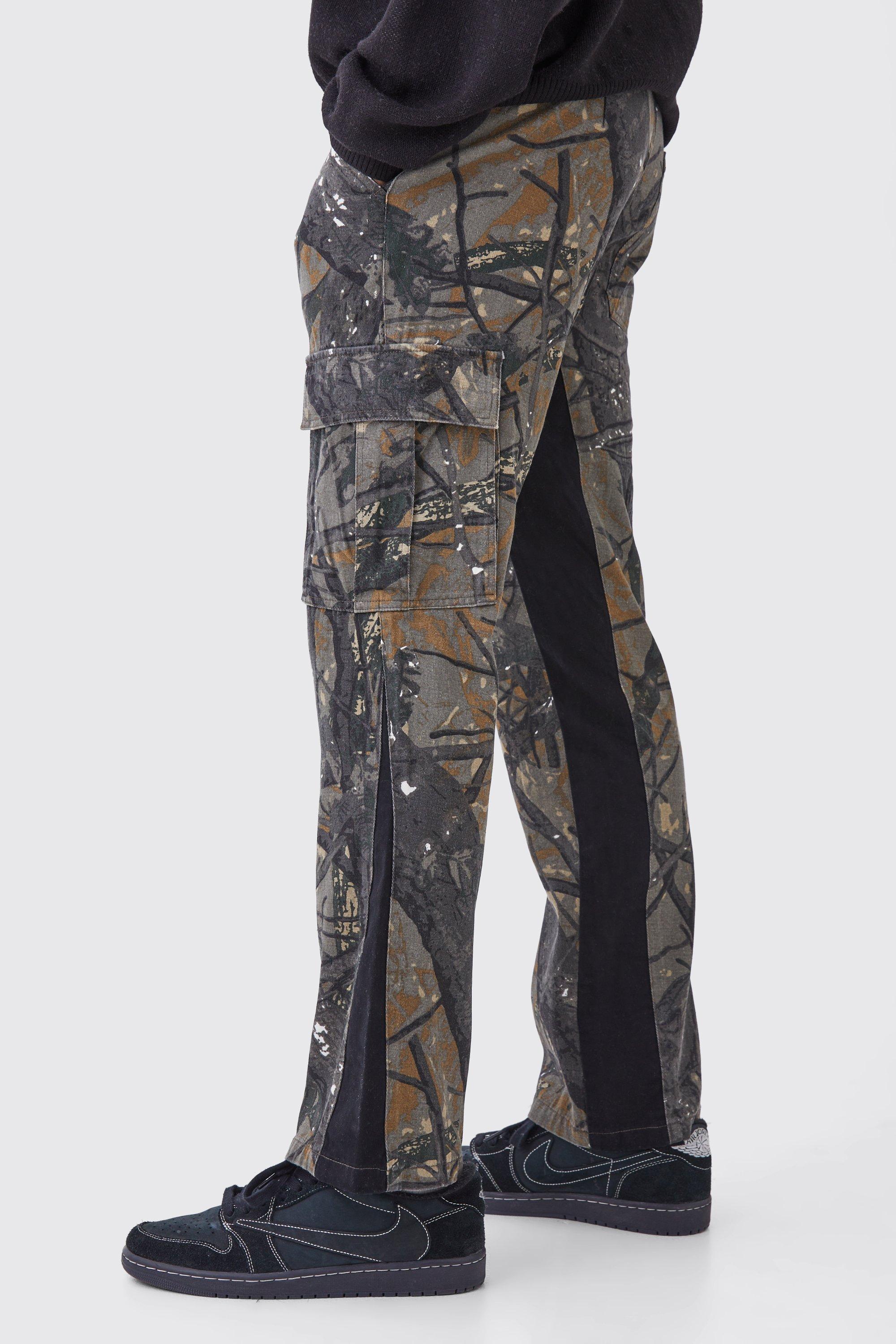 Camo Custom Flare Cargo Pants – Kourageous