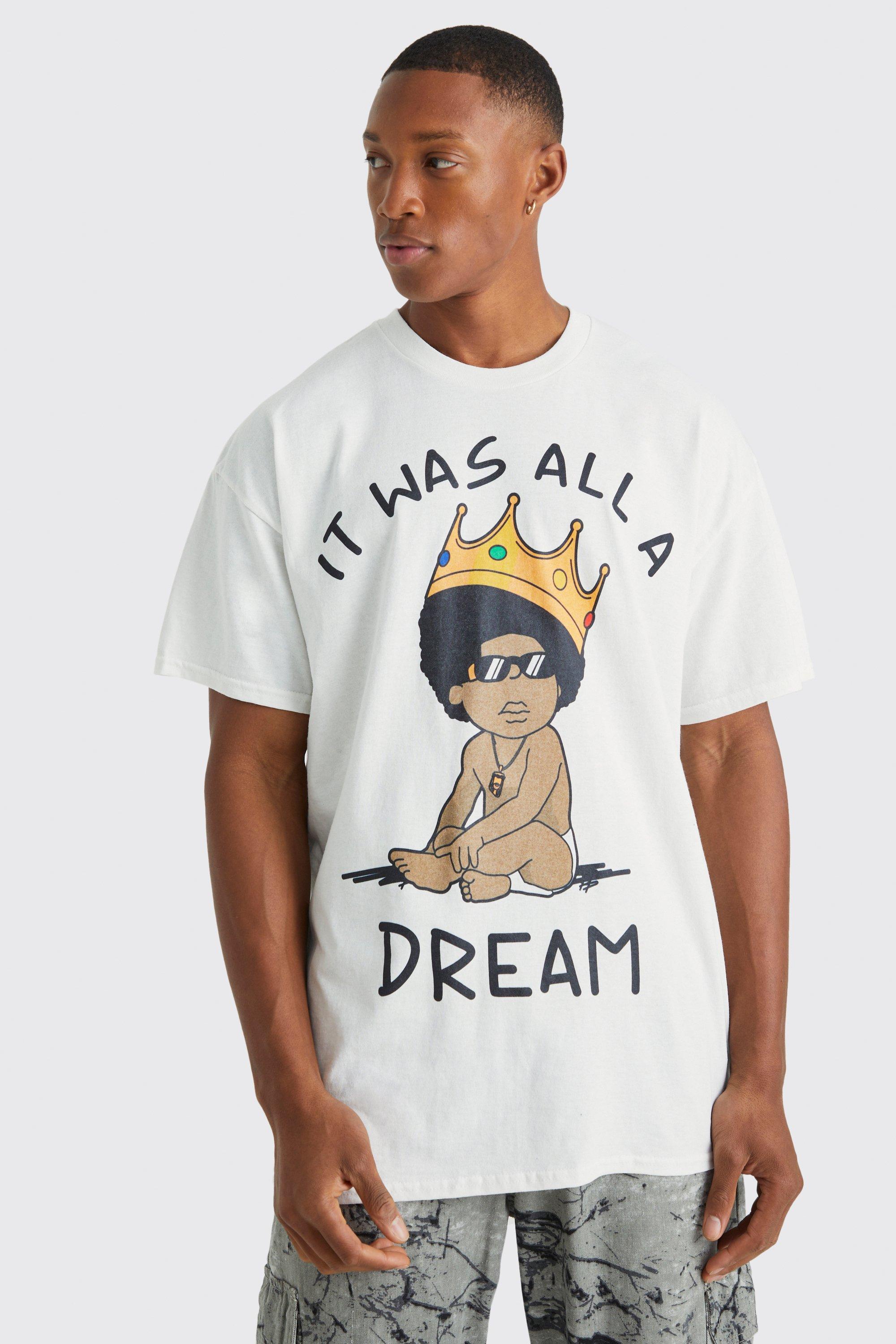 Oversized Baby Biggie Illustration License T-shirt