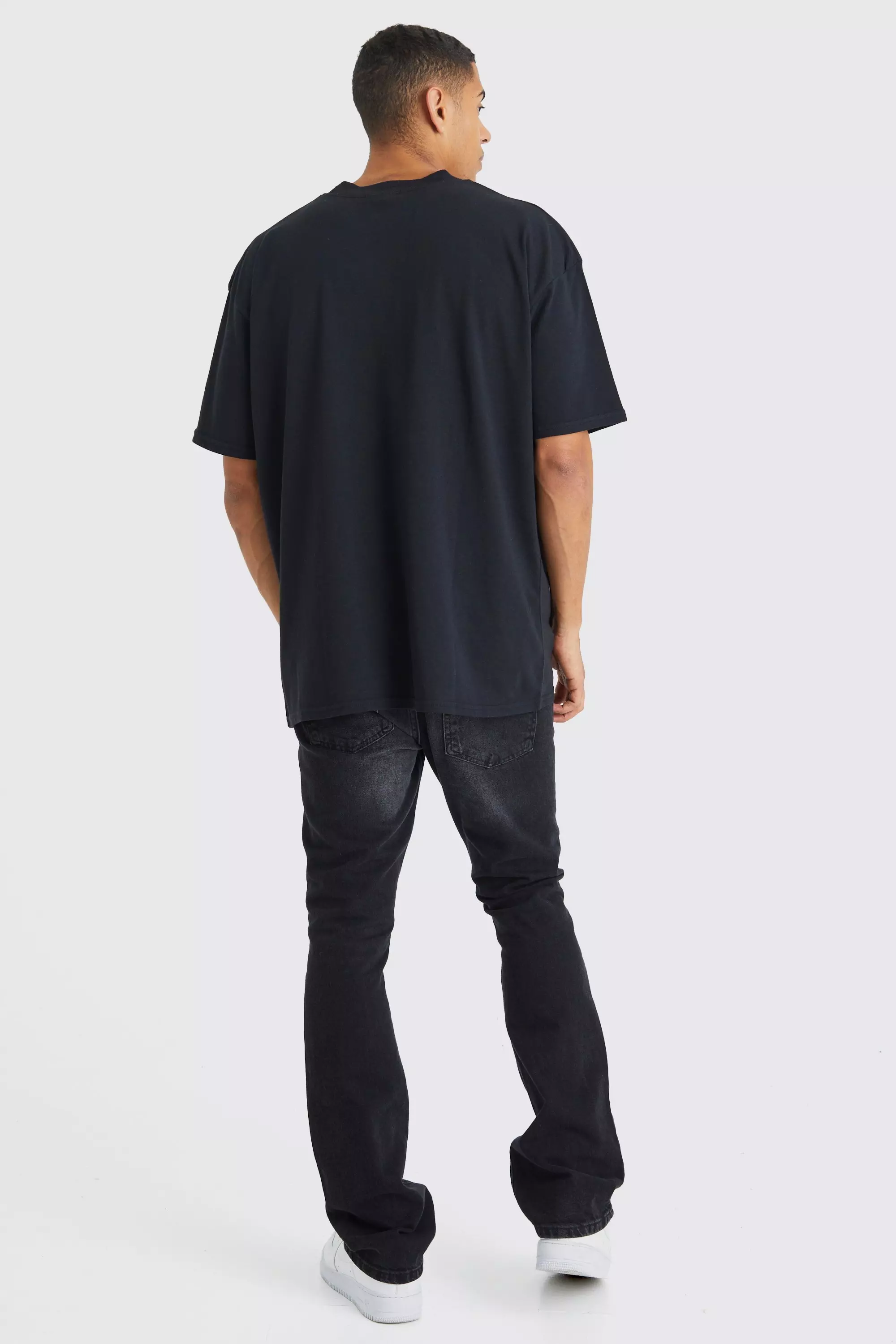 T-shirt oversize à imprimé Venise, Black autre image