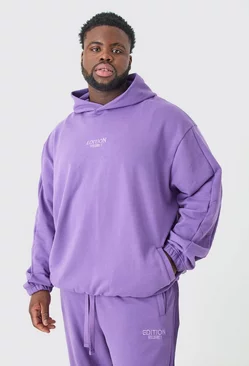 Purple Plus Oversized Heavyweight Hoodie