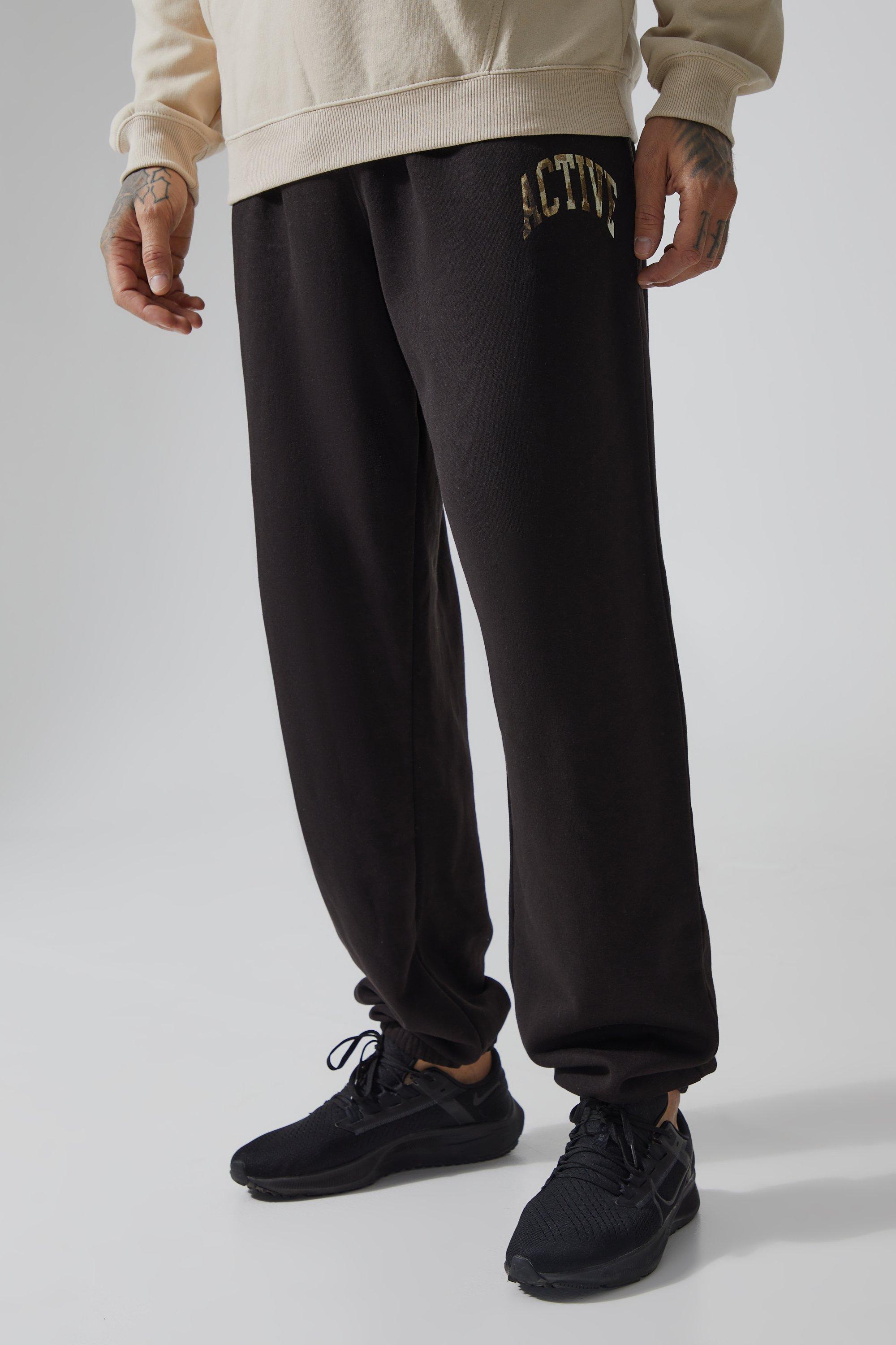 Mens tall hot sale joggers uk