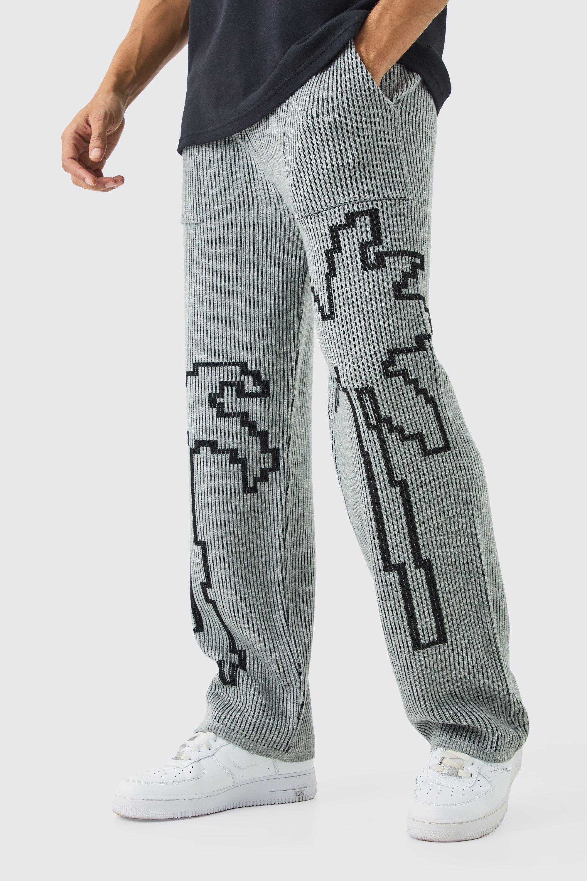 Rib knit hot sale joggers