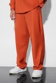 Ochre Relaxed Fit Suit Trousers