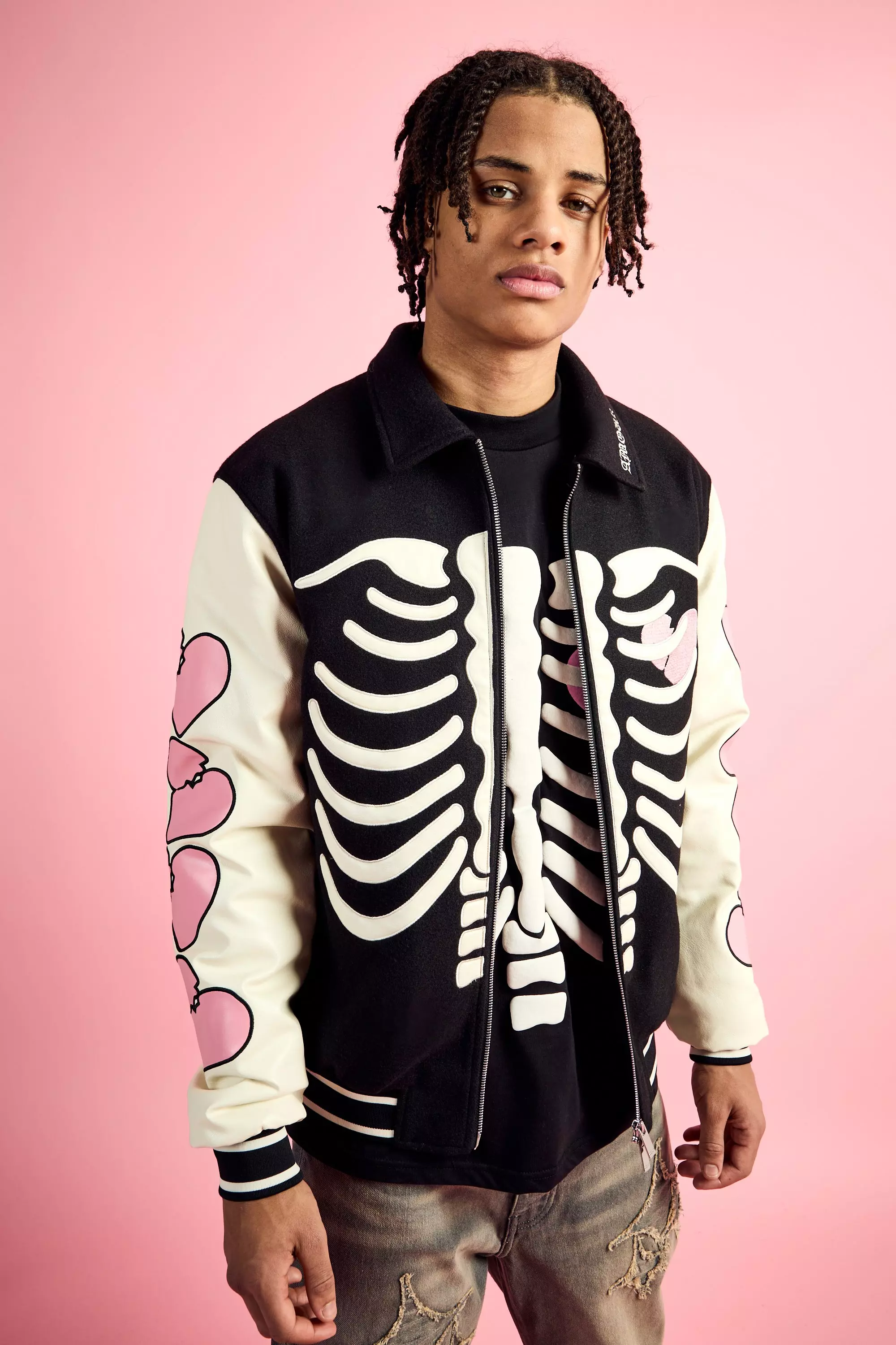 Pu sleeve jacket deals