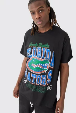 Oversized Florida Gators License T-shirt Black