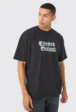 Black Oversized Interlock Limited Edition T-shirt