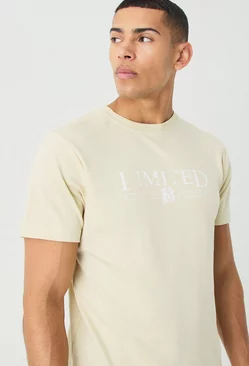 Sand Beige Slim Interlock Limited Edition T-shirt