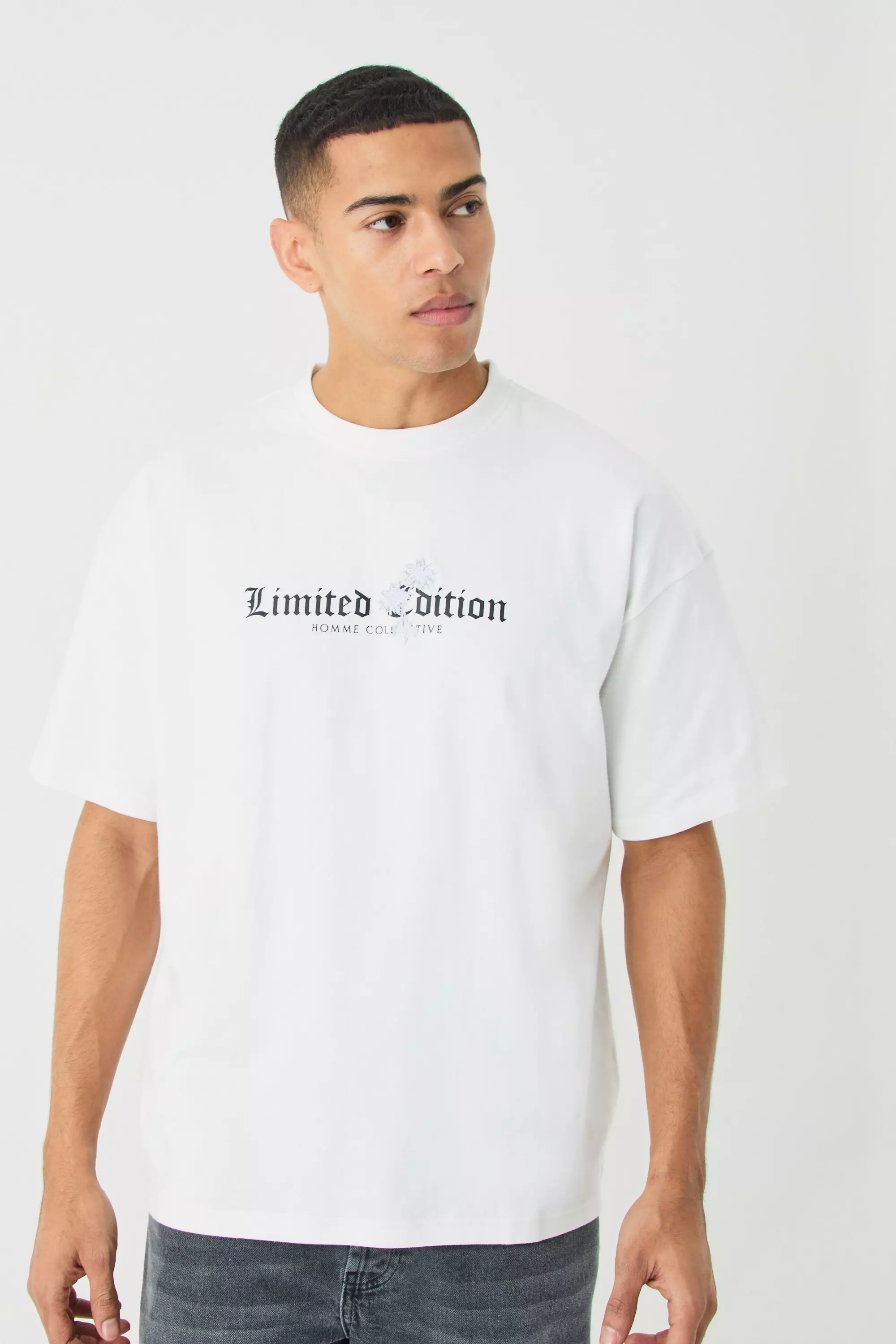 White Oversized Interlock Limited Edition T-shirt