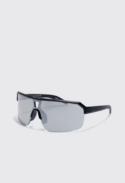Shield Racer Sunglasses Black