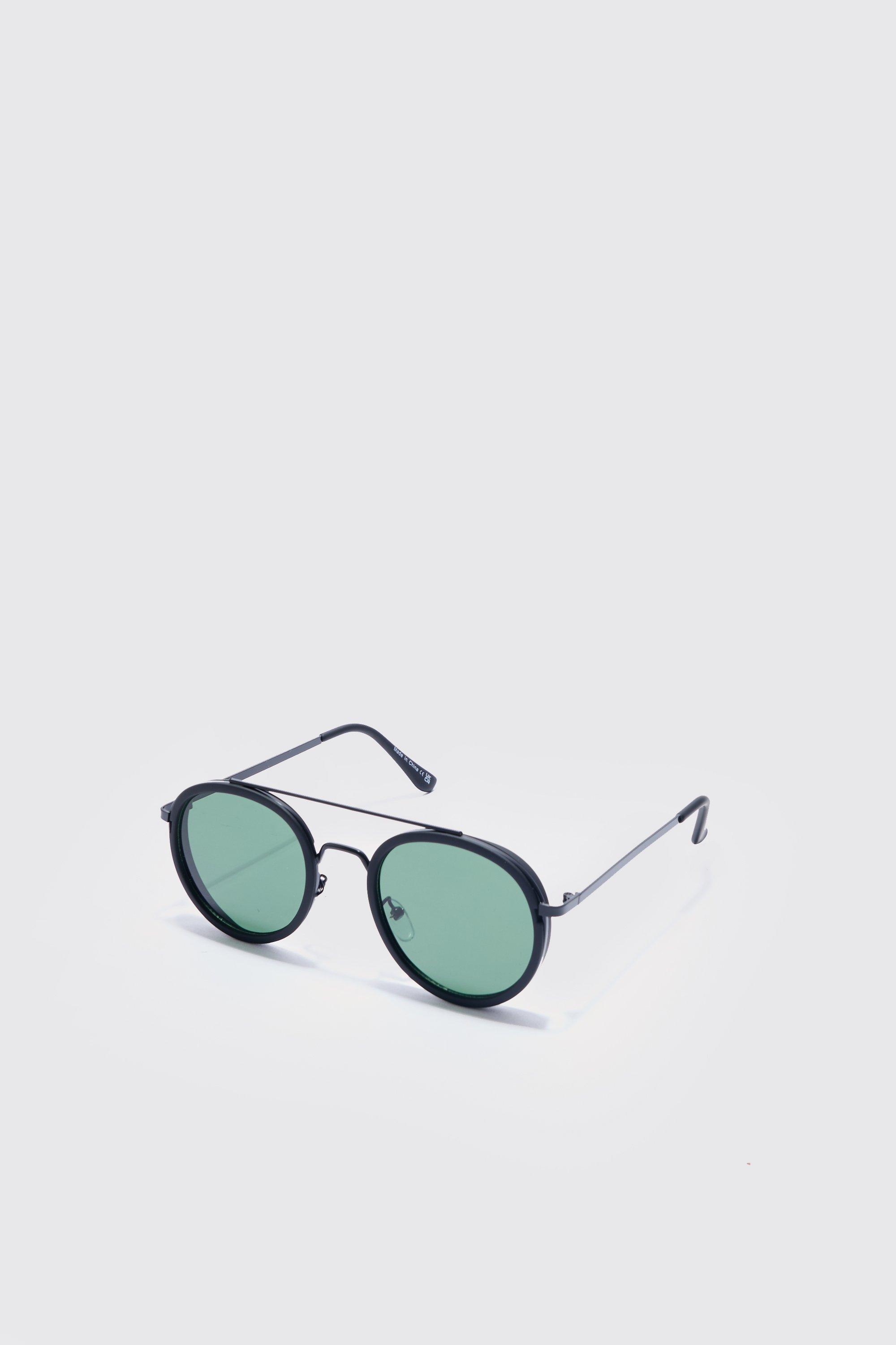 Round Aviator Sunglasses