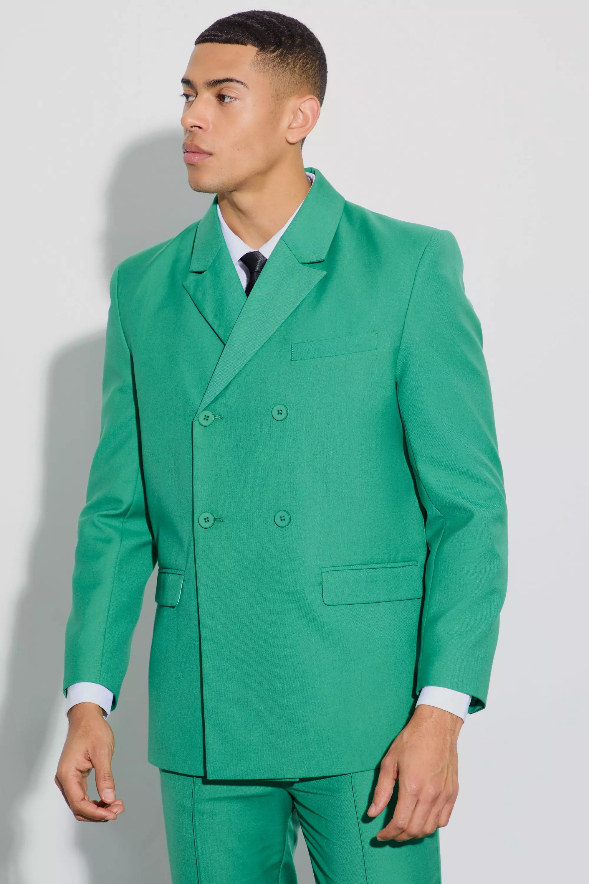 Mint Double Breasted Blazer alternative image
