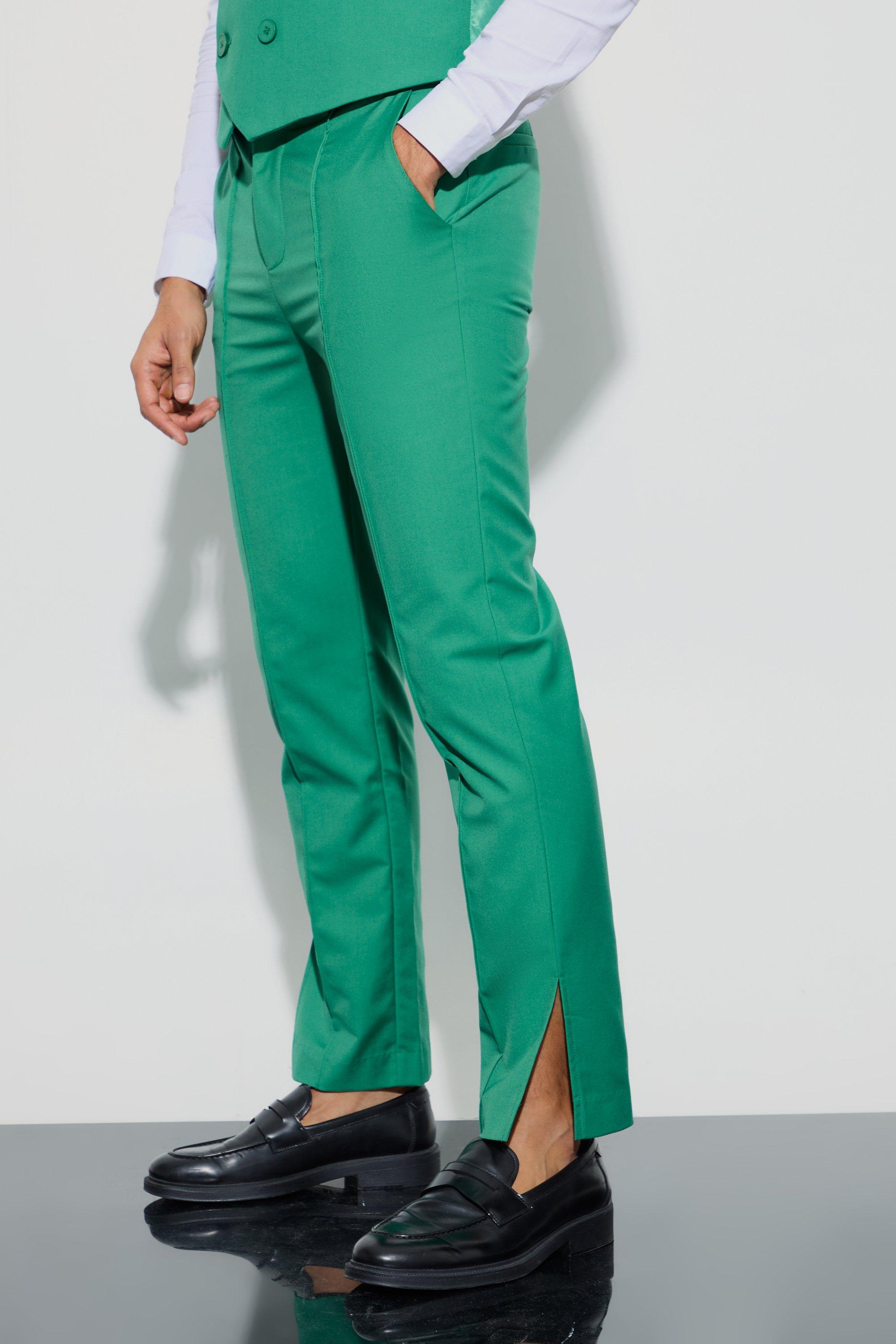 Hose mit geradem Bein, Mint