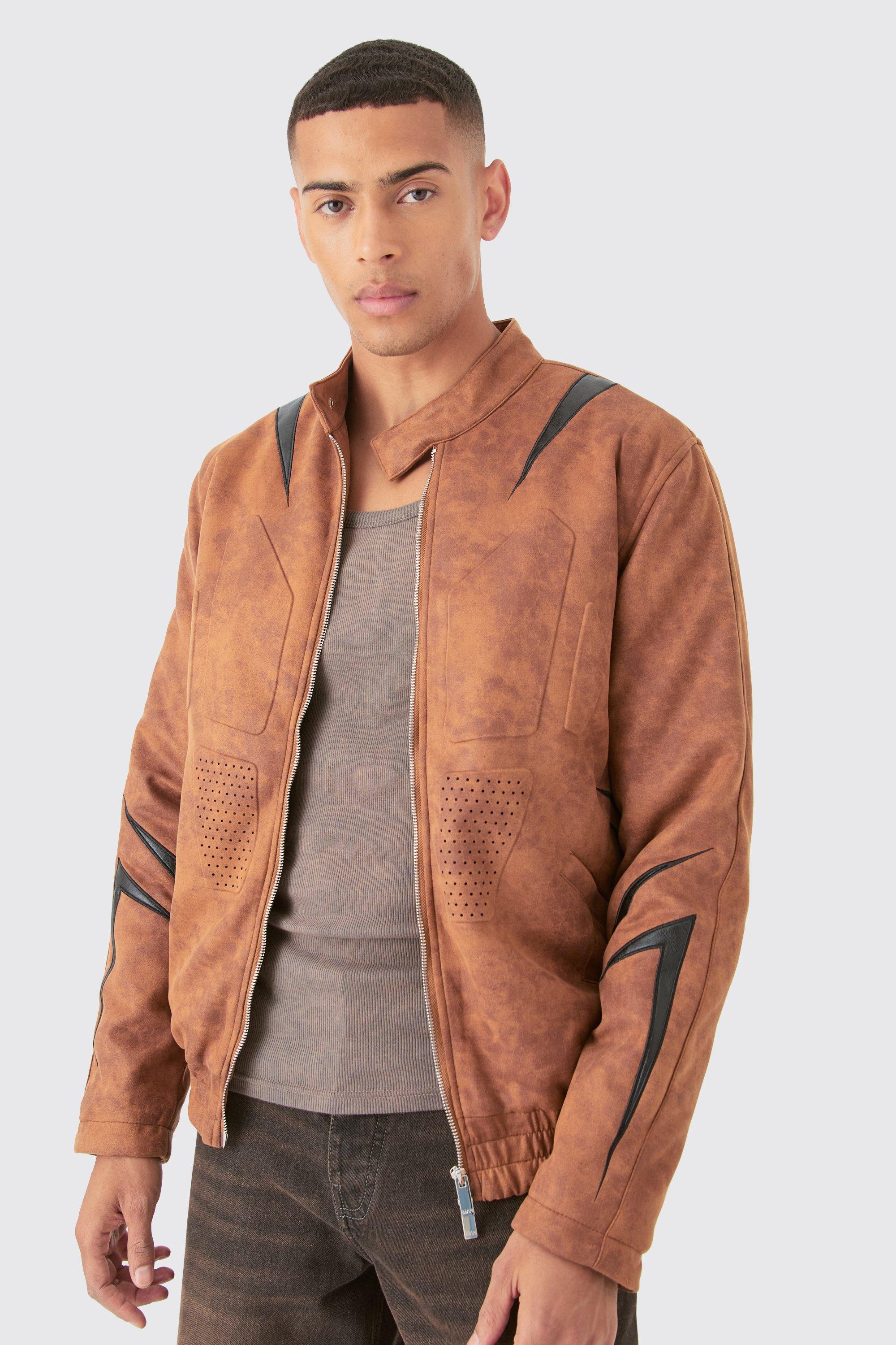 Moto jacket outlet suede