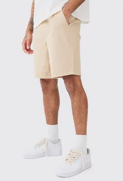 Relaxed Fit Shorts Stone