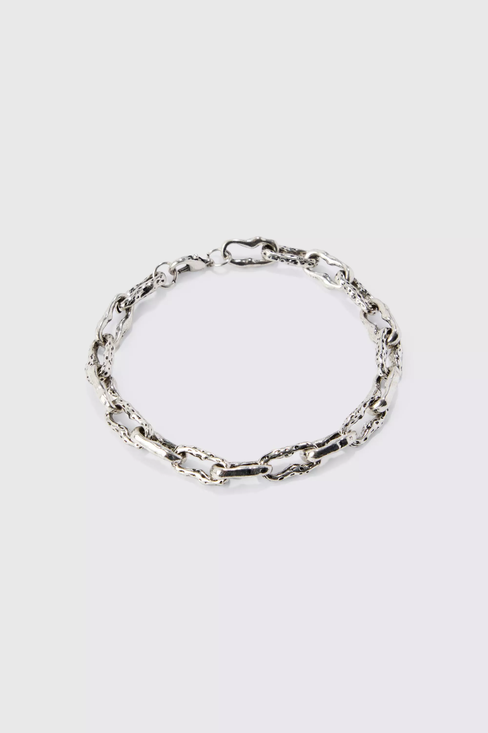Bracciale A Catena Spessa, Silver immagine alternativa