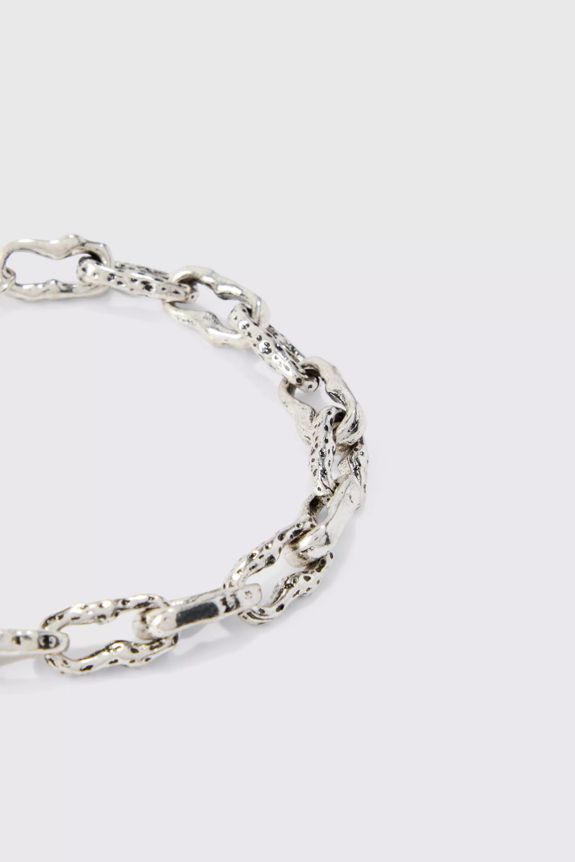 Bracciale A Catena Spessa, Silver immagine alternativa