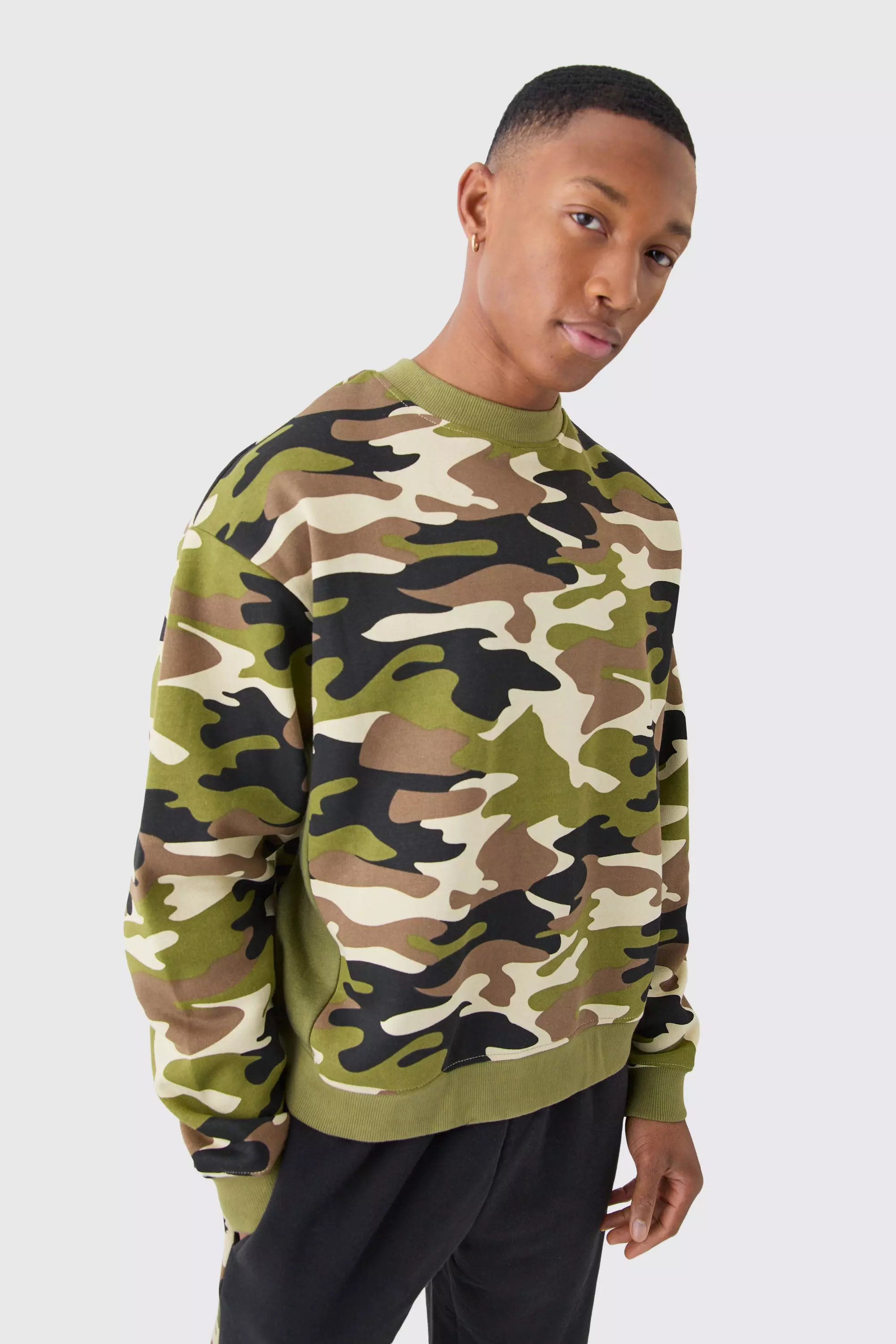 Khaki mens outlet sweatshirt