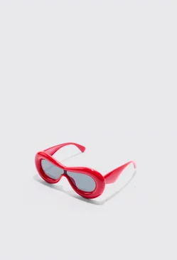 Inflated Sunglasses Red