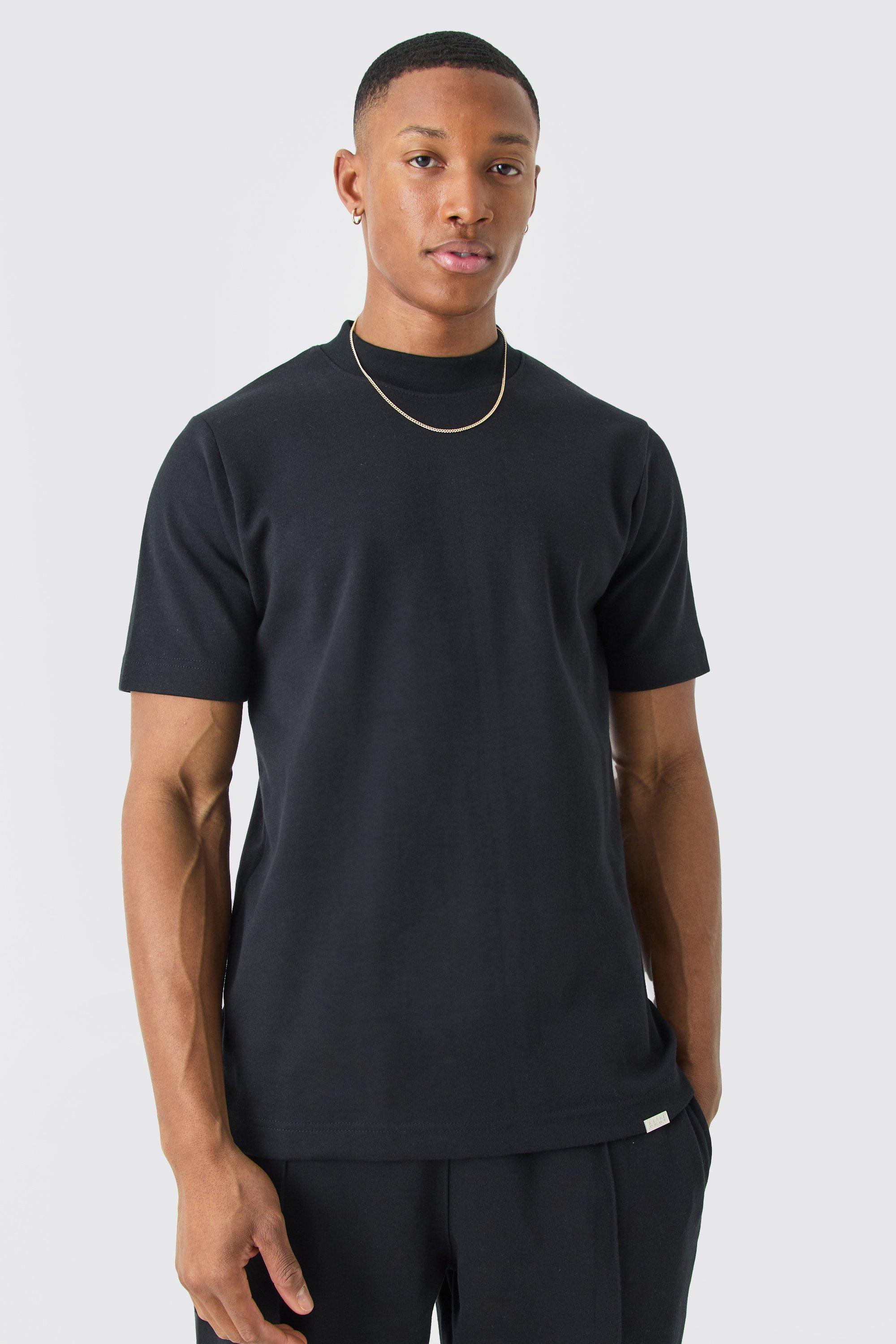 Mens black shop tee