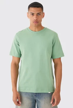 Core Fit Heavy Interlock T-shirt Sage