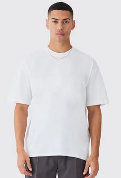 Oversized Crew Neck T-shirt White