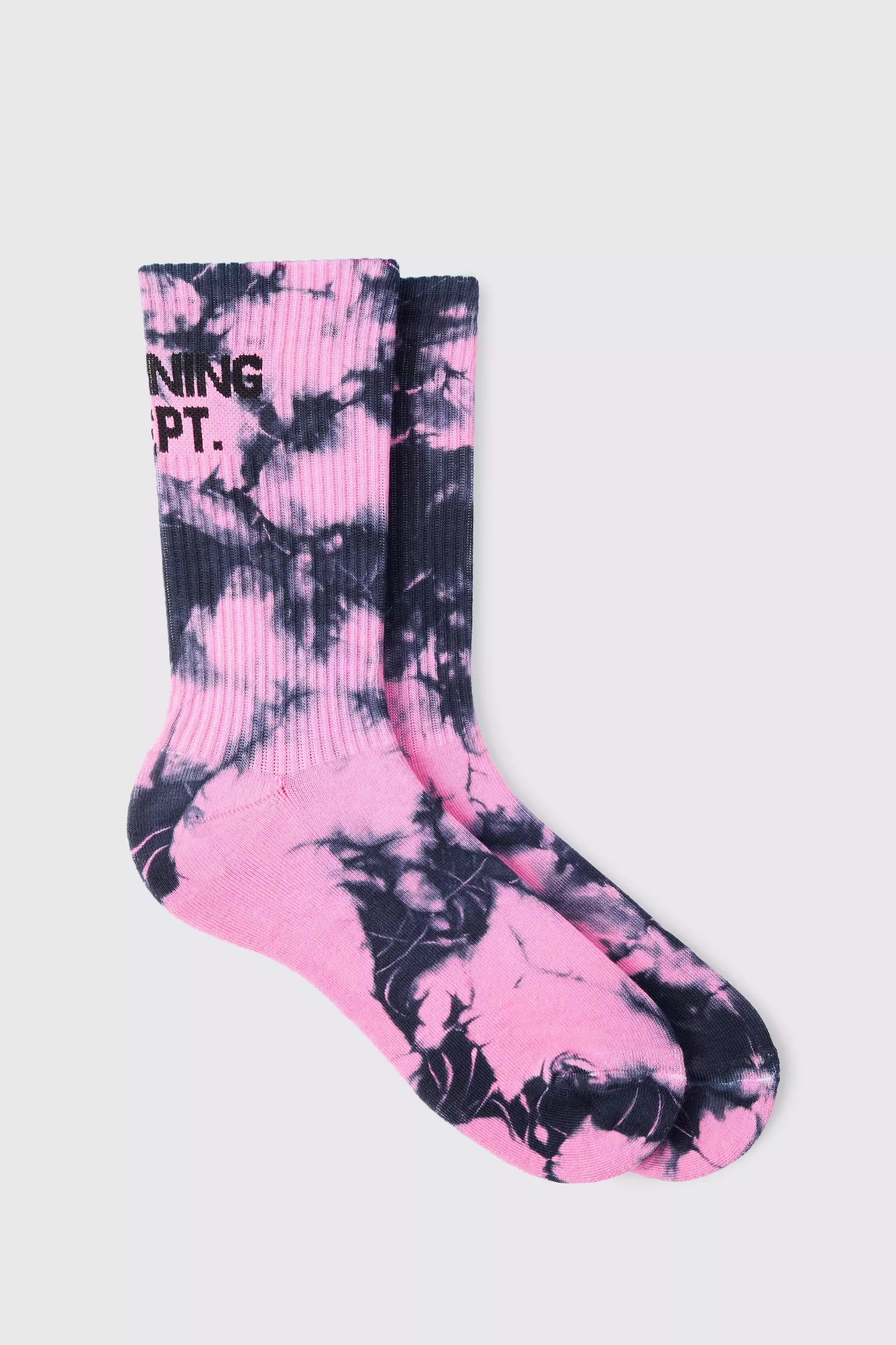 Active Training Dept Tie Dye Socks Pink