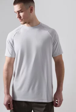 Grey Tall Man Active Gym Raglan T-shirt