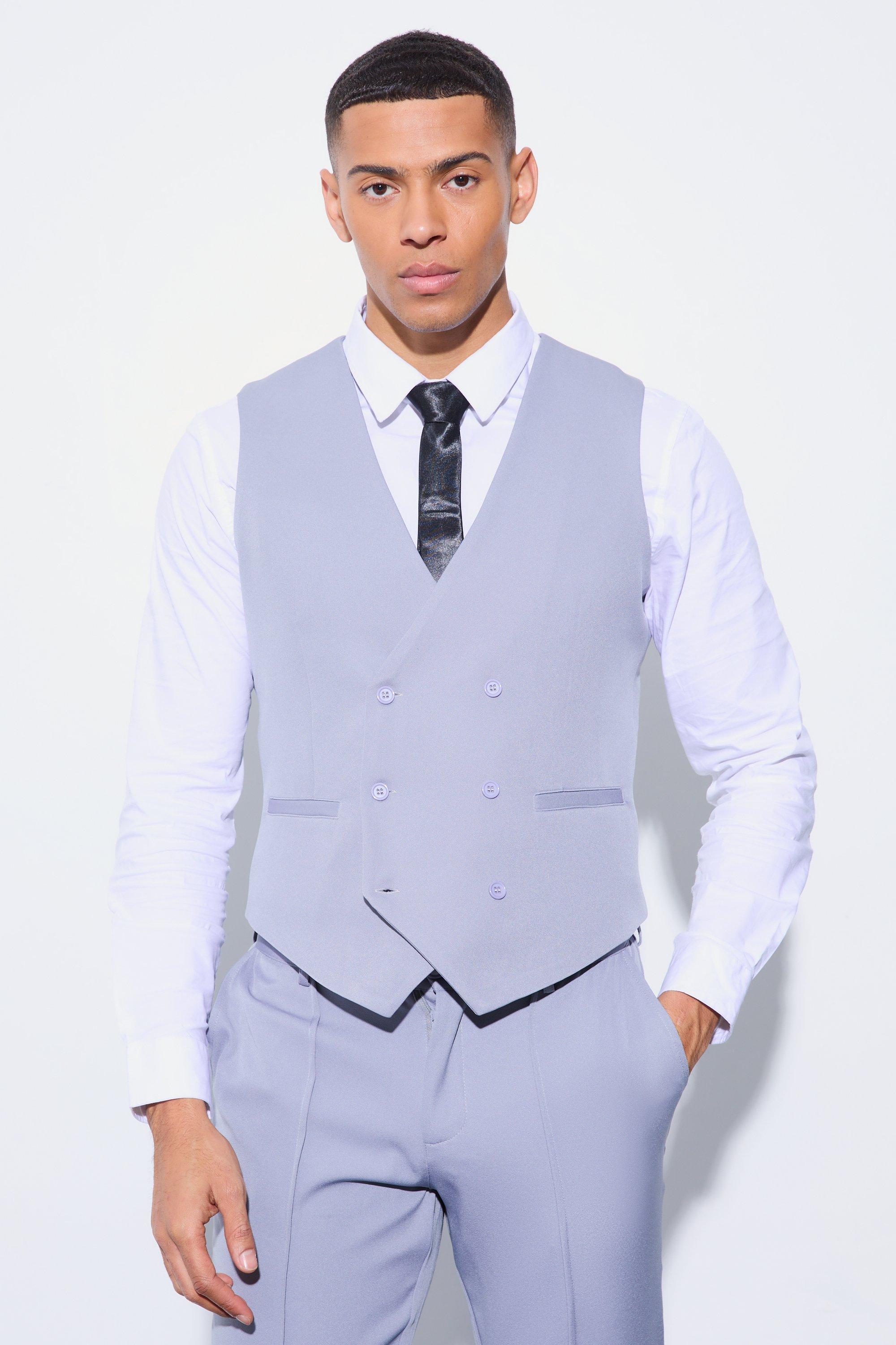 Slim-Fit Weste, Grey